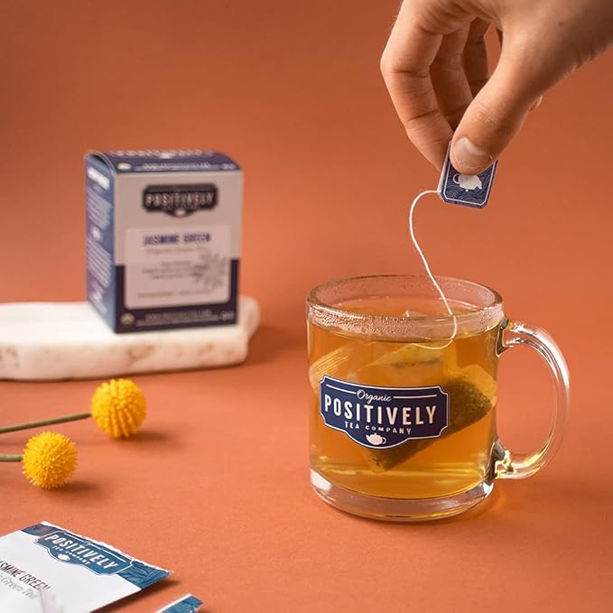 Organic Positively Tea Company, Tea Bag Sampler, 20 Count, 6 Pack