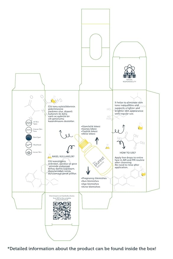 The Purest Solutions Brightening Serum (Arbutin 2% + Hyaluronic Acid) - Eliminate Skin Tone Inequalities & Support Vibrant Bright Skin - Vegan | Cruelty Free | Eco Friendly (1 fl. oz)