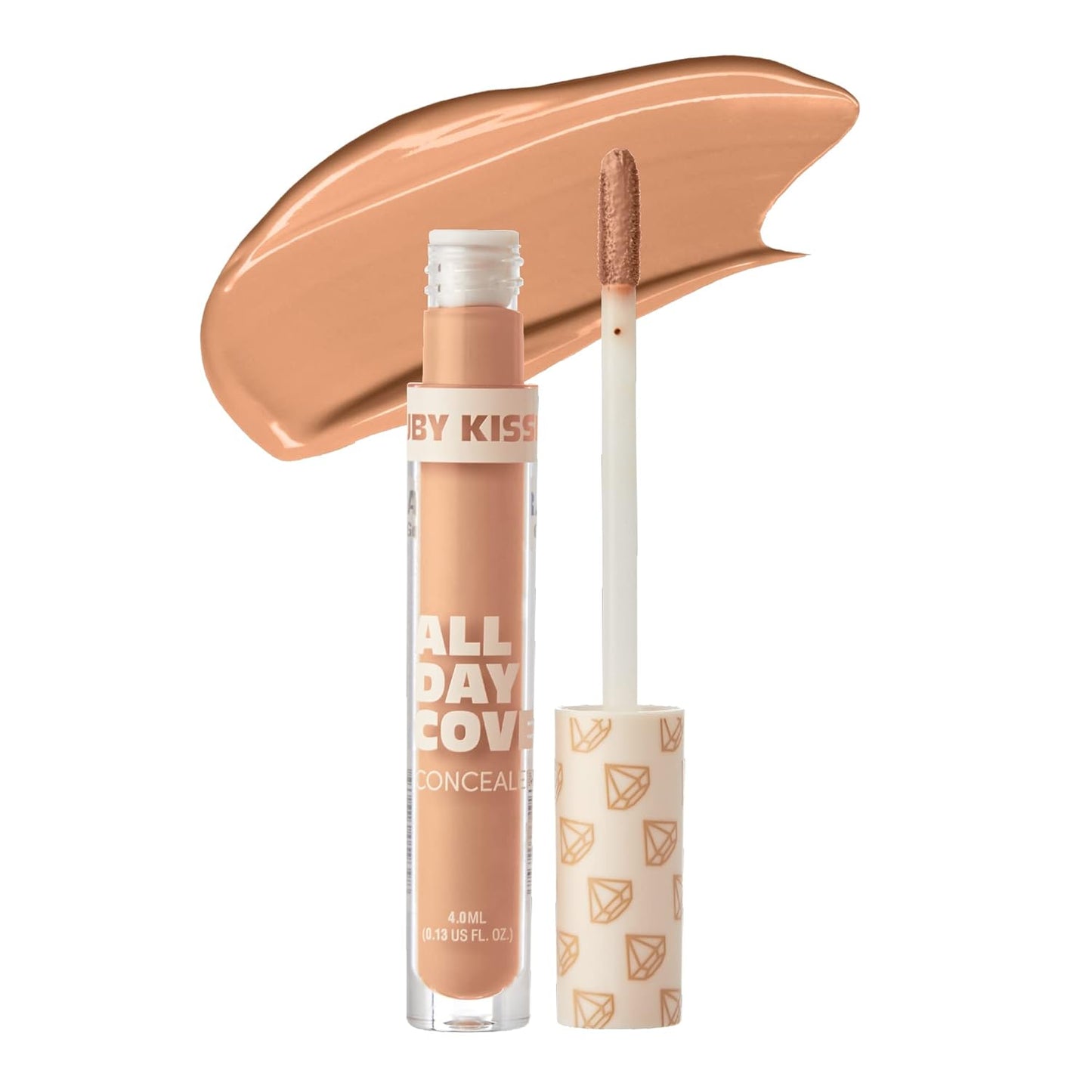 Ruby Kisses All Day Concealer Lightweight Full Coverage Multi-Use Concealer 0.13 Fl Oz (Medium Beige)