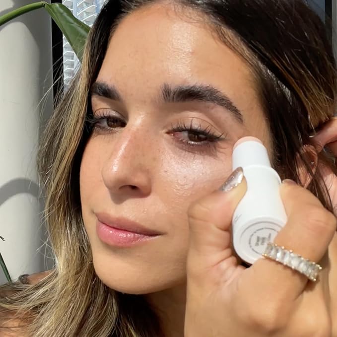 Hustle Beauty Brightening Under-Eye Balm – Instant Cooling, Caffeine-Infused, Hydrating Eye Balm for Puffiness, Dark Circles, and a Refreshed Glow, For All Skin Types