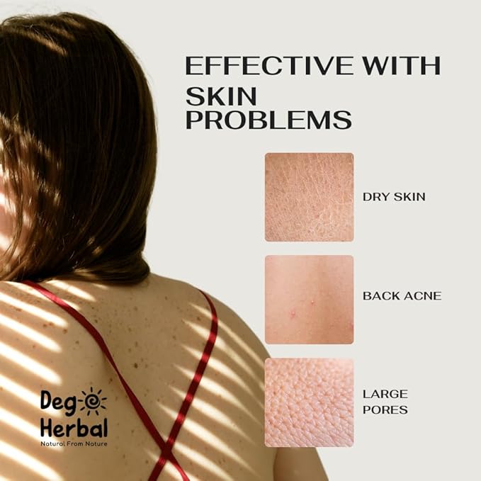 Coffee Body Scrub with Dak Lak Ripe Coffee, Macadamia Oil, Himalayan Salt, Aloe Vera & Pink Grapefruit Essential Oil – Exfoliating & Moisturizing for Smooth, Radiant Skin (8.8 fl oz)