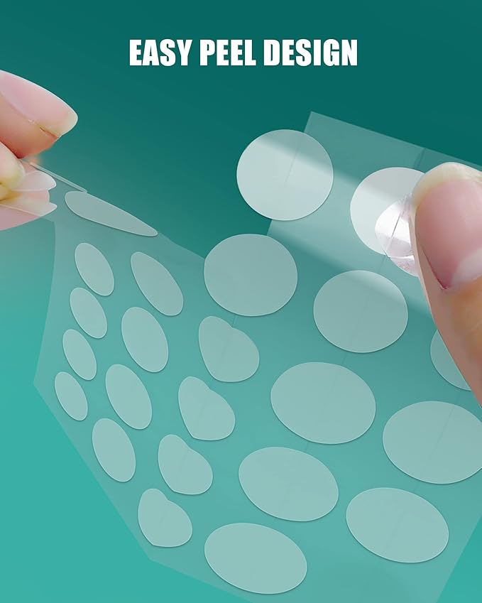 Pimple Patch 210 Counts 4 Sizes, Hydrocolliod Acne Patch for Face, Invisible Zit Patch with Tea Tree Oil & Calendula Oil, Blemish Patch, Vegan and Cruelty Free