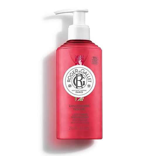 ROGER & GALLET | Body Lotion for Women |Gingembre Rouge - Red Ginger 8.4 oz Bottle