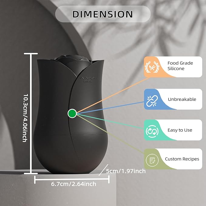 Ice Roller For Face，Cryo Cube Ice Roller For Facial And Eye,Skincare Tools,For Relieving Facial Edema, Shrinking Pores, And Lifting And Firming The Skin (Black)