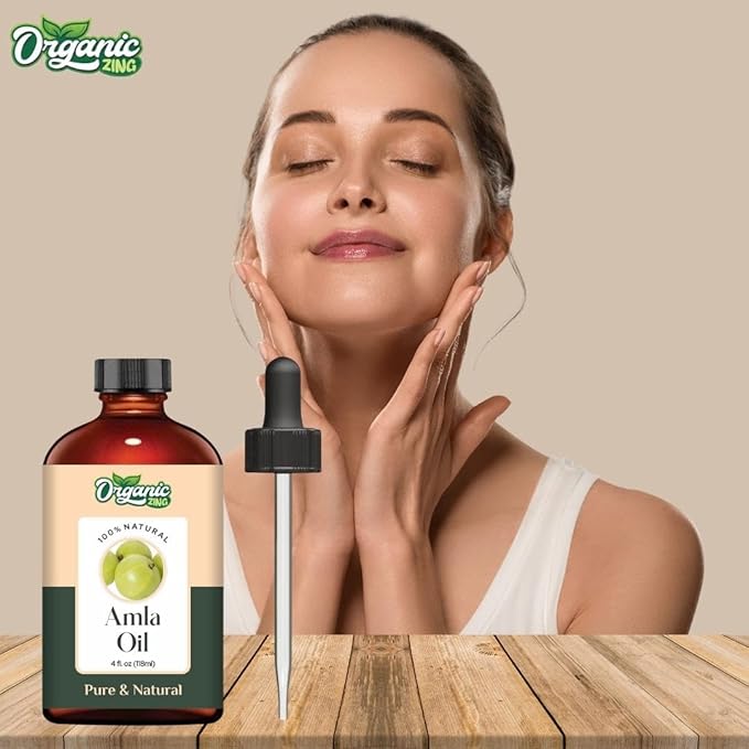 Amla (Phyllanthus emblica) Oil | Pure & Natural Carrier Oil for Skincare, Hair Care & Massage - 118ml/3.99fl oz