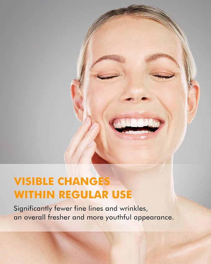 Retinol Cream for Face Moisturizer,Anti-Aging Collagen for Tightening Skin,Day & Night Face Collagen Cream,Anti Wrinkle for Women and Men - 60ml