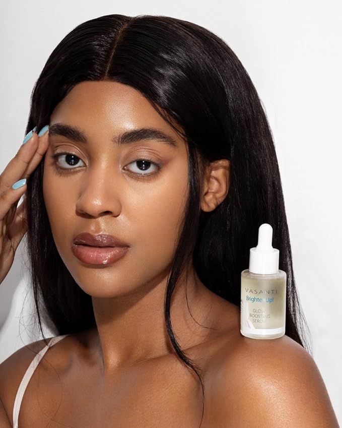 VASANTI Glow Boosting Serum (30mL) - Enriched with Vitamin C, Bearberry and Arbutin Infused Serum for Instant Glowing Skin