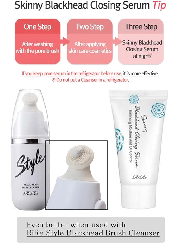 RiRe Women's Skinny Blackhead Closing Serum, 1.35 Ounce