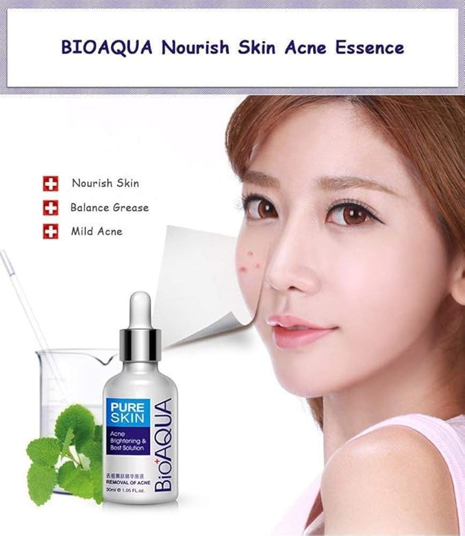 BIOAQUA 3in1 Face Acne Scar Removal Spots Oil Cream Scar Blemish Marks Moisturizing Oil 100g+30g+30ml