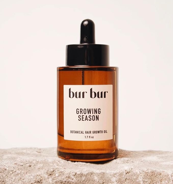 Growing Season Hair Growth And Repair Oil | With Burdock, Nettle Oil and Vitamin C for Visibly Fuller, Stronger and Shinier Hair.