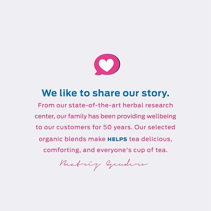 HELPS TEAS | Helps Stay Regular Tea | Organic blend of Senna, licorice, anise, lemon balm and mint that relieves occasional constipation | Laxative and Draining Effect | 16 Tea Bags |