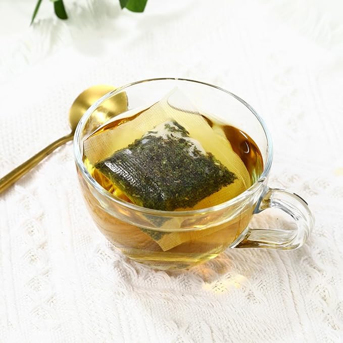 Premium 60 Spearmint Tea Bags, Made with 100% Natural Spearmint, Caffeine Free & No Additives.