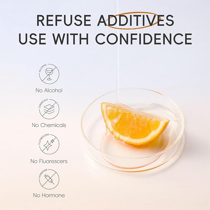 Vitamin C Skin Care Set, Beauty Skincare Set For Women - Complete Skin Care Coreano Kit, Birthday Gifts Set For Teens, 6 In 1 Skin Care Routine Kit For Women, Facial Kit Skincare Gift Set