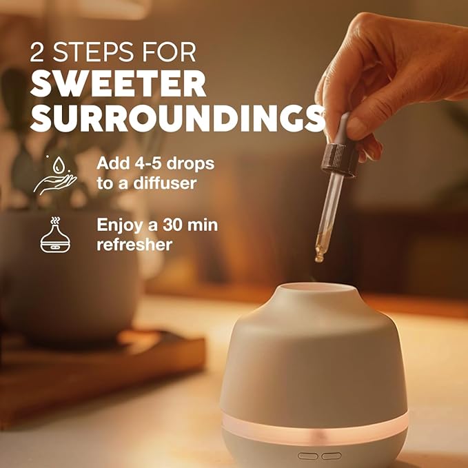 Kukka Sweet Orange Essential Oil for Diffuser & Skin - 4 Fl Oz - 100% Pure Natural Orange Oil, Citrus Scent, Cleaning for Aromatherapy & Soap Making Scent DIY