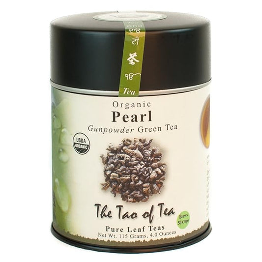 The Tao of Tea, Pearl Green Tea, Loose Leaf, 4.0 Ounce Tin
