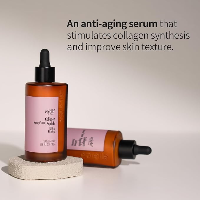 Complex Collagen Serum with Peptides (3oz) Lifting, Firming, and Skin-Supporting Formula for Plump, Youthful-Looking Skin, Easter Gift, Mother's Day Gifts