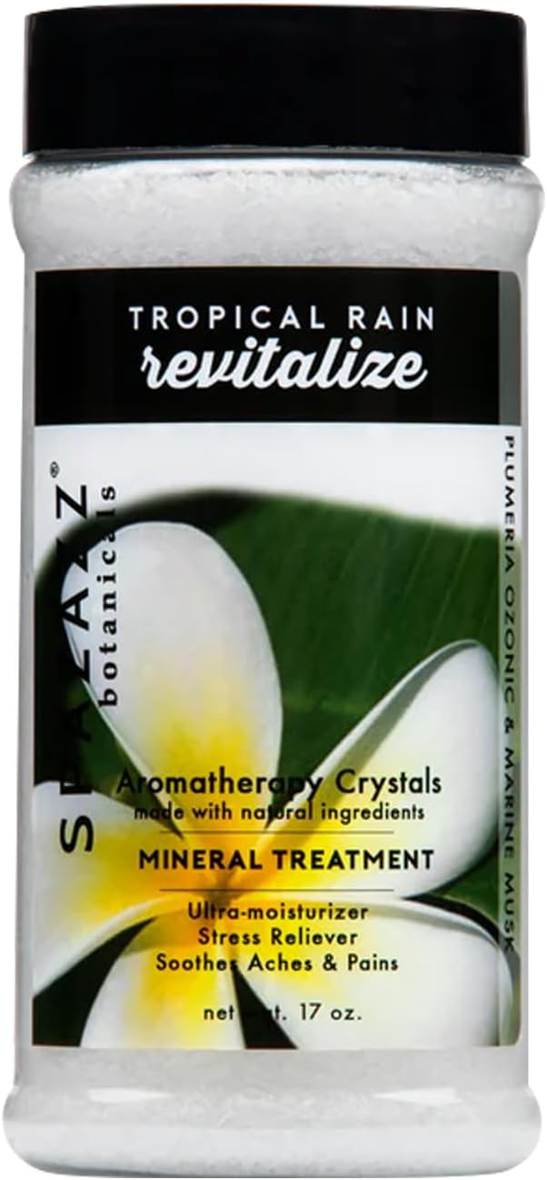 Spazazz 7370C Spa and Bath Crystals, Tropical Rain