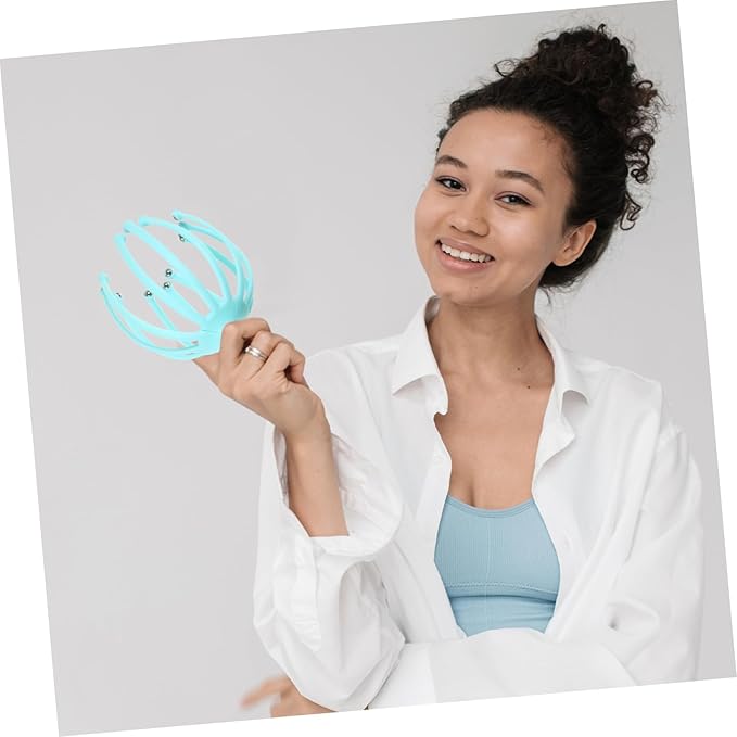 pp Massager Tool Multifunction Scalp Handheld Massage Stainless Steel Octopus