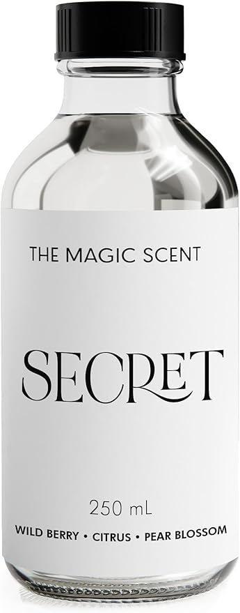 Secret Oils for Diffuser - HVAC, Cold-Air, & Ultrasonic Diffuser Oil - Essential Oils for Diffusers Aromatherapy - Rose and Jasmine Oil - 8.5 fl oz, 250 mL