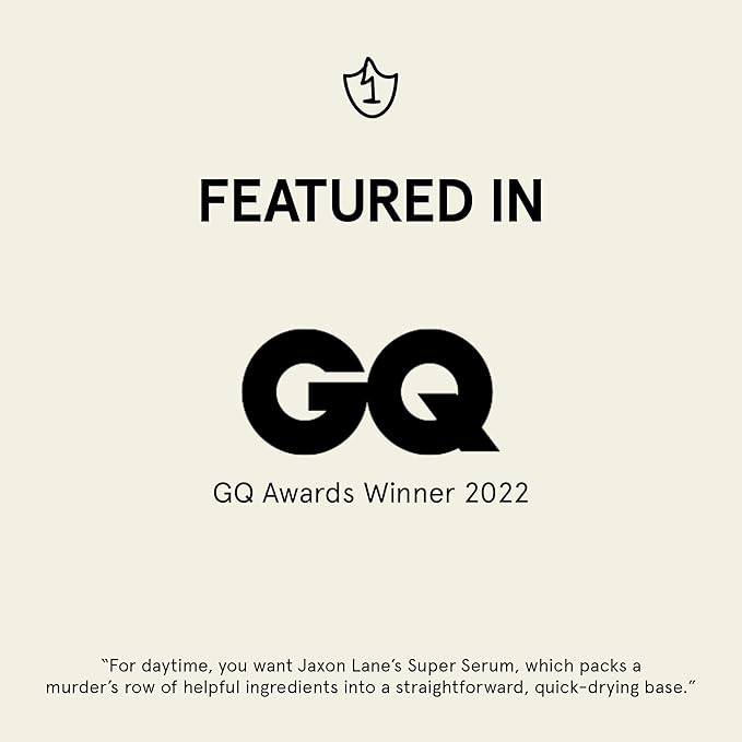 SUPER SERUM Anti Aging Serum for Face: 5% Niacinamide Serum, Bakuchiol Serum, Vitamin C Face Serum for Men Korean Skin Care Tranexamic Acid Textured skin treatment, Pore Minimizer JAXON LANE 2 Bottles