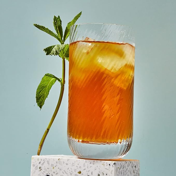 Smith Teamaker Mediterranean Mint Iced Tea No. 93, Refreshing, Caffeinated, Sustainably Grown, Full Leaf Green Iced Tea, 10 Count, 1 Quart Sachets