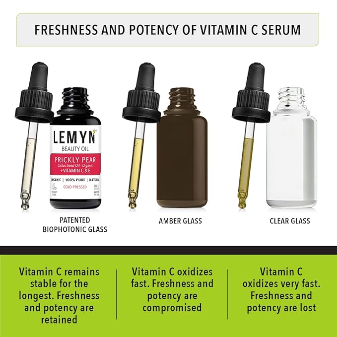 Prickly Pear Oil Royal Radiance | Freshly Made | Supercharged with Clinically Proven THD Vitamin C | The Queen of Oils | Luxurious Hydration & Glow | Nature’s Crown Jewel