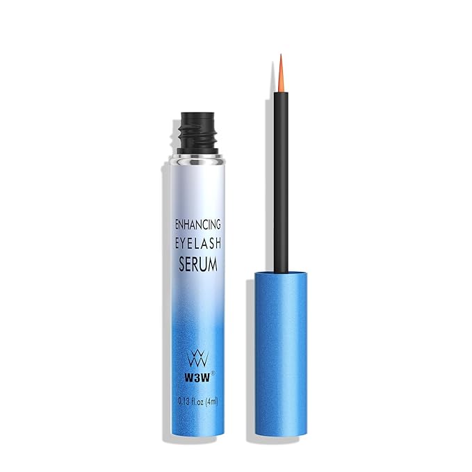 QIC Lash Serum - 4ml Eyelash Enhancing Serum, W3W Eyelash Serum for Eyelash Thicker, Stronger, Longer Suitable for Lashes & Brows