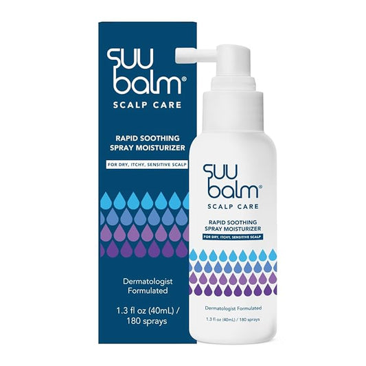 Scalp Care, Rapid Soothing Scalp Relief Spray Moisturiser Treatment, Itchy Scalp Treatments, Spray for Itchy Dry Scalp, Leave In Treatment for Itchy, Sensitive skin, Derm-Formulated,1.35 fl oz