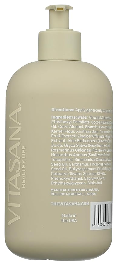 Hydrating Hand & Body Lotion, Plant-Derived, enriched w/Colloidal Oatmeal, EWG Verified, Hypoallergenic, Unscented 16oz