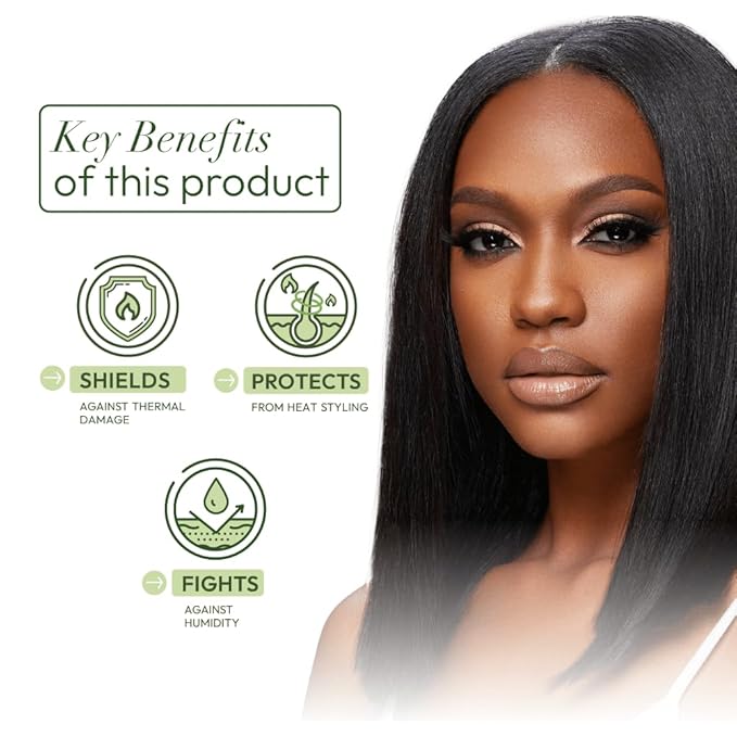 ORS Olive Oil Heat Protection Hair Serum infused with Coconut Oil for Restorative Shine 6.0 Ounce (Pack of 2)