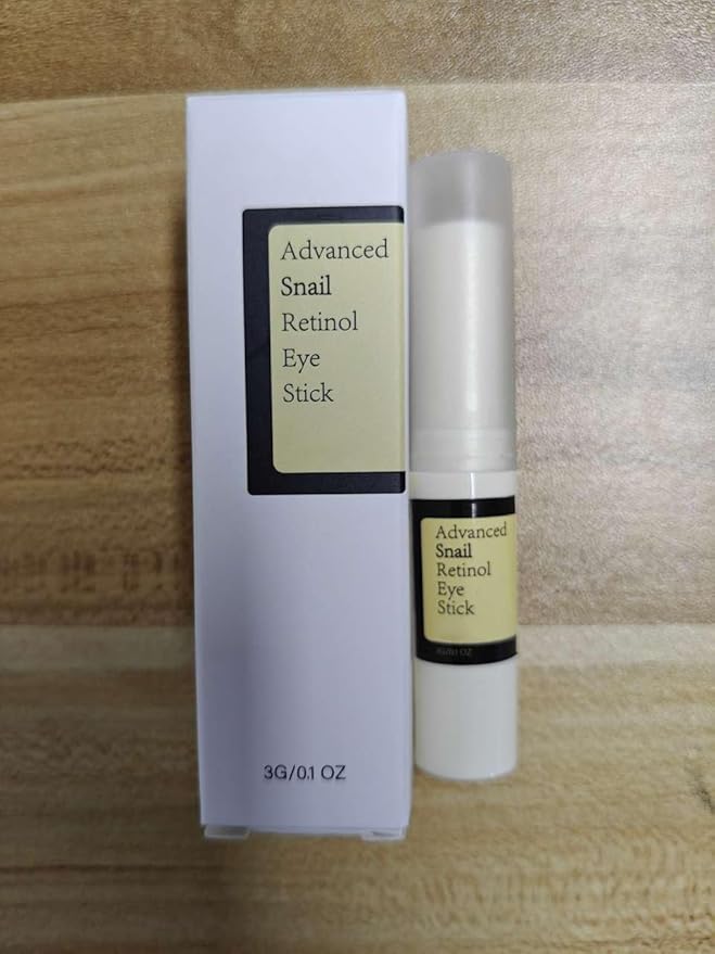 Anti Aging Eye Cream For Dark Circles, Advanced Snail Retinol Eye Stick, 1 PCS Under Eye Cream For Puffiness & Bags, Reduce Wrinkles, Fine Lines, Moisturizating Skin.