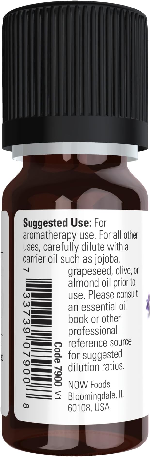 NOW Essential Oils, Lavender Oil, Soothing Aromatherapy Scent, Steam Distilled, 100% Pure, Vegan, Child Resistant Cap, 10-ml