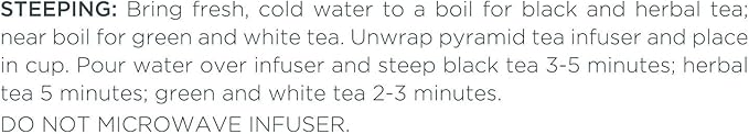 Tea Forte Tea Tasting Assortment Presentation Box Tea Gift Set Sampler, 20 Count 2 of Each Variety Individually Wrapped Handcrafted Pyramid Infuser Bags