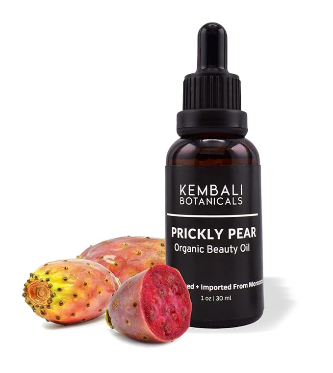 Prickly Pear Seed Oil, Organic, 100% Pure, Cold-Pressed-Unrefined-USDA, for Skin, Hair, Nails. Premium Quality, Imported from Morocco
