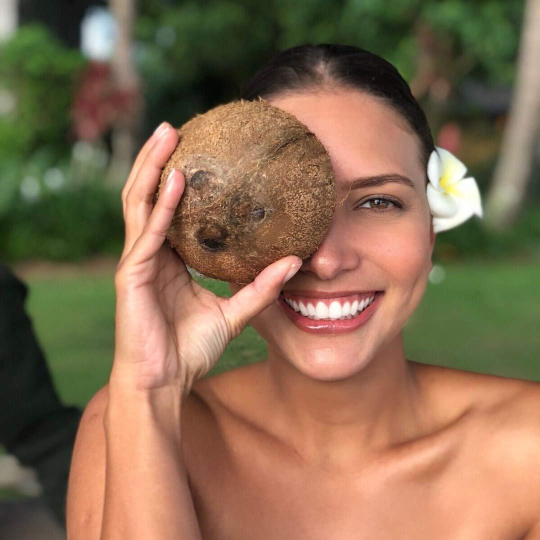 Pure Fiji Nourishing Trio, Ideal Spa Bath Gift Set for Women - Travel Kit - Includes Exotic Body Oil , Hydrating Body Lotion For Women and Nourishing Hand Cream, Coconut Scent