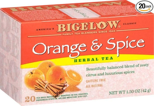 Orange & Spice Herbal Tea 20 tea bags