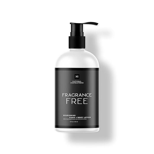 Natural Inspirations Fragrance Free Nourishing Hand + Body Lotion 12oz