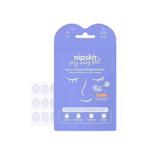 My Way Out Patches with Micro Hydrocolloid Capsules for Blind Granites -Waterproof Zit Stickers for All Skin Types