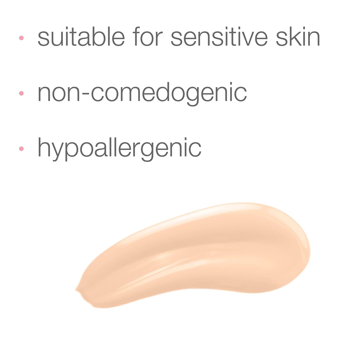 Neutrogena Healthy Skin Sensitive Skin Serum Foundation with Pro-Vitamin B5, Color Correcting & Pore Minimizing Liquid Foundation & Face Serum, Buildable Coverage, Light 01, 1 oz
