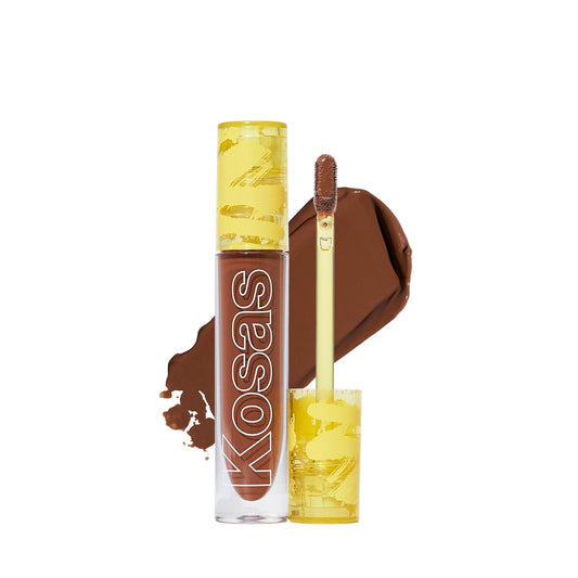 Kosas Revealer Concealer - Medium Coverage Makeup with Hyaluronic Acid, Conceals Dark Circles Under Eyes, Dark Spots and Blemishes + Brightens, Hydrates, Long-Lasting & Vegan,(Tone 9.5 N)