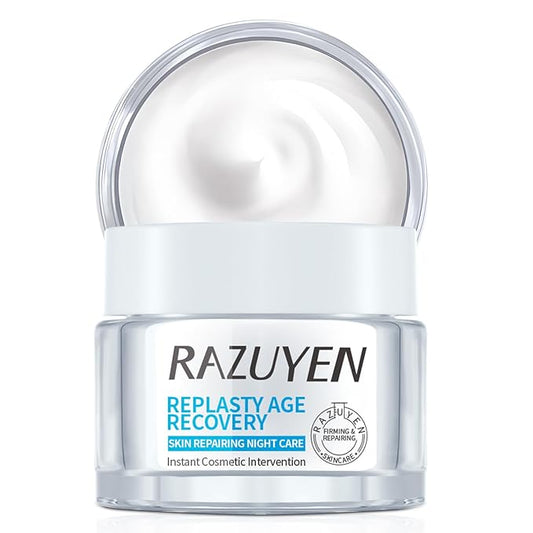 Anti-Wrinkle Facial Night Cream with 9% Pro-Xylane, Anti-Aging Night Moisturizer for Face Hydrating,Firming and Restoring, Nighttime Skin Care, 1.01 Oz