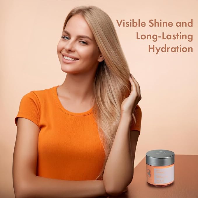 Liss Therapy Hair Mask for Chemically Straightened Hair – Salt-Free, Enriched with Plant Stem Cells and Advanced PLEX Complex – 500ml by Bolly Jo'n