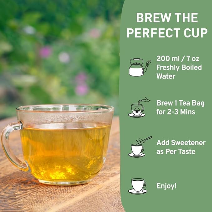 HANDPICK, Dandelion Root & Leaf Tea Bags (100 Herbal Tea Bags) Caffeine-Free Herbal Blend | Eco-Conscious Teabags | Direct from Source