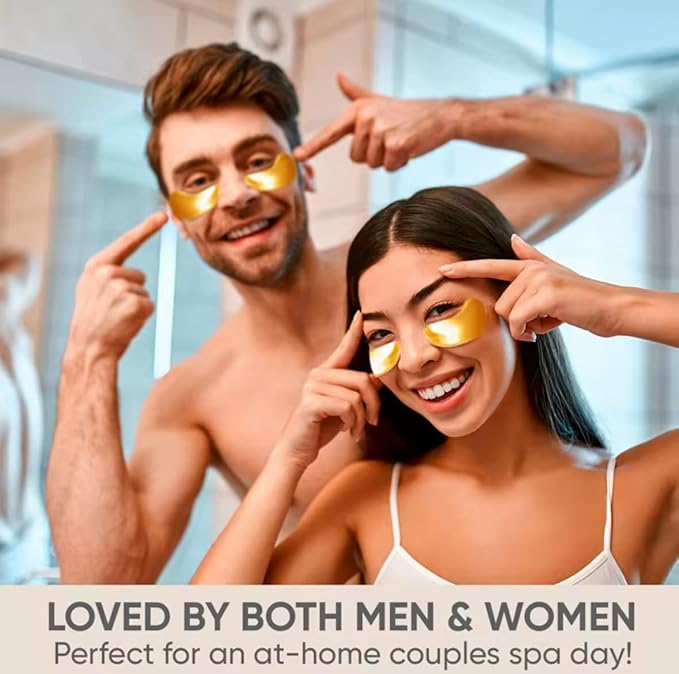 Under Eye Patches (20 Pairs) - Eye Patches For Puffy Eyes And Dark Circles - Under Eye Mask For Beauty & Personal Care - Under Eye Mask Amino Acid & Collagen For Dark Circles And Puffiness