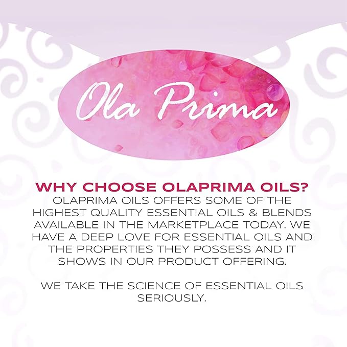 Ola Prima Rosemary Essential Oil 4 Fluid Ounces – Therapeutic Grade Aromatherapy Oil for Diffuser & Soap Making