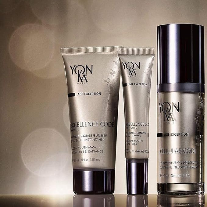 Yon-Ka Cellular Code Serum (30 ml) Anti-Aging Face Serum, Firm Skin and Soften Appearance of Wrinkles with Cell-Energy Natural Youth Complex, Paraben-Free