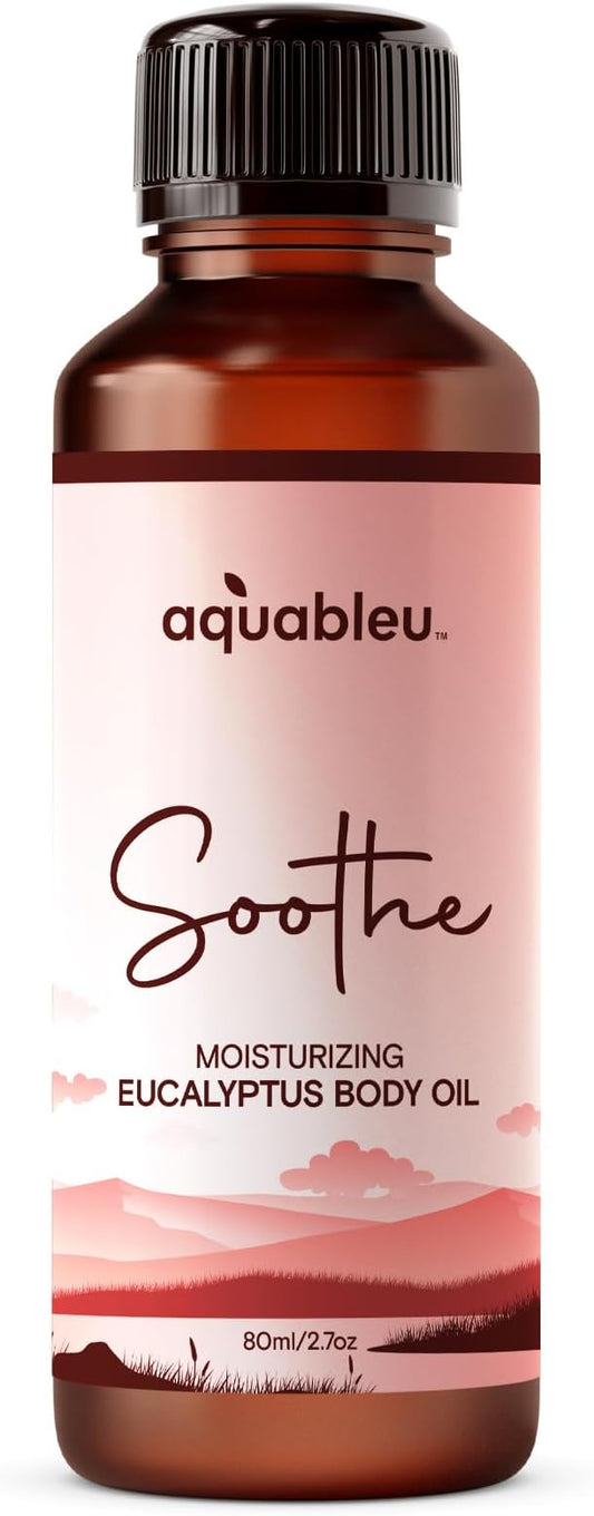 Eucalyptus Massage Oil – Soothing Aromatherapy Blend for Comfort – 80ml Bottle – Perfect for a Relaxing Experience – Great Gift for Women