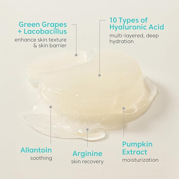 THANKYOU FARMER Grape Aqua Hyaluron Biome Jelly Eye Patch 60 Patches