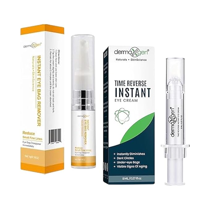Instant Eye Cream Duo – Lightweight Formula for Hydrating & Refreshing Under-Eye Area, Reducing the Appearance of Puffiness & Dark Circles.