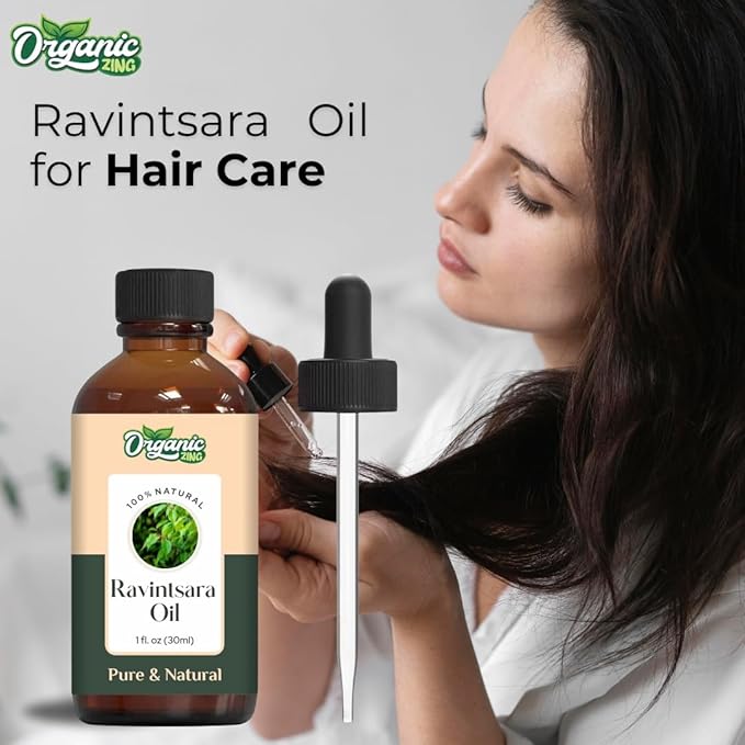 Ravintsara (Cinnamomum camphora) Oil |Pure & Natural Essential Oil for Aroma, Skincare & Massage- 30ml/1.01fl oz